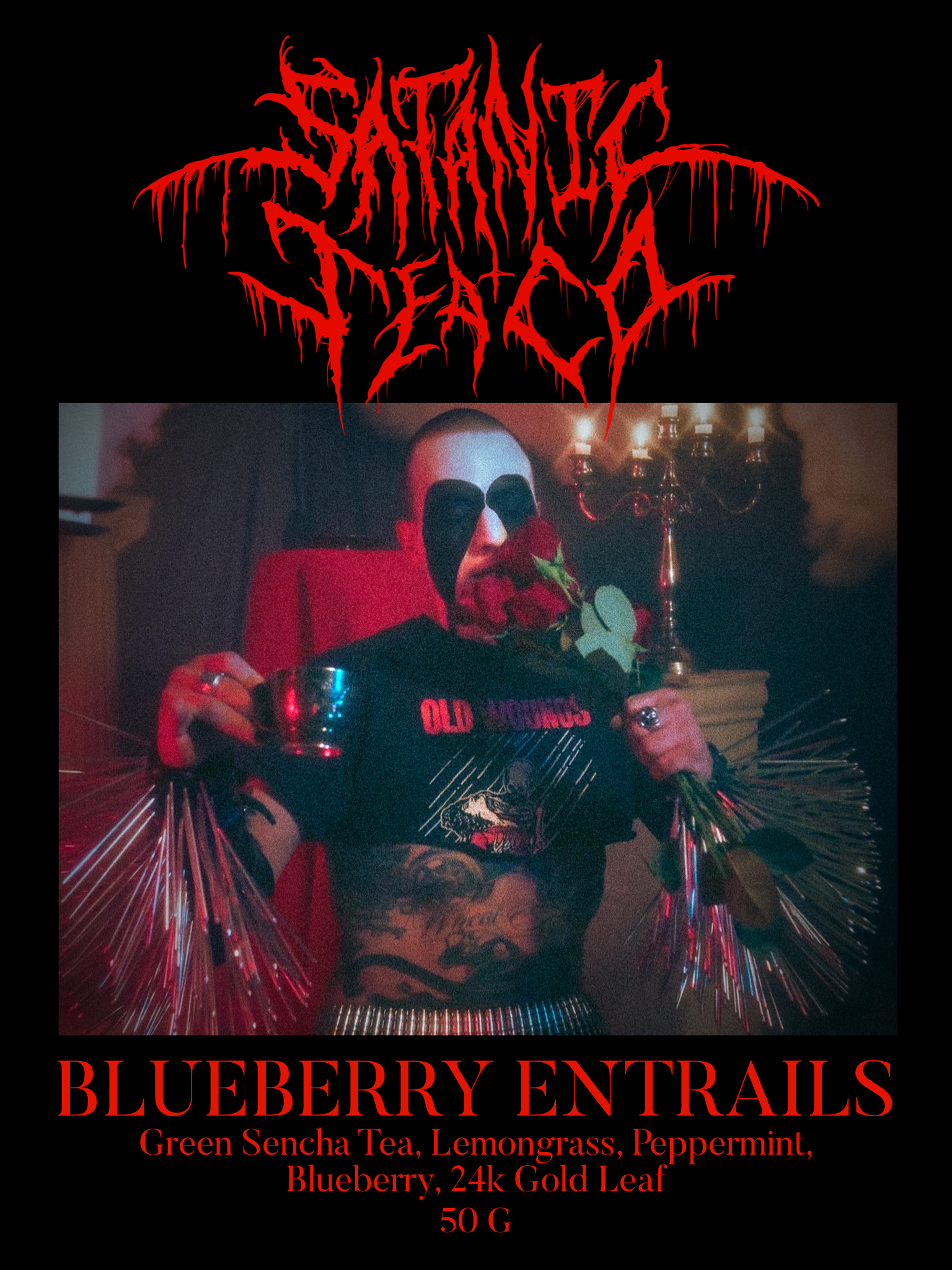 Blueberry Entrails – Pitch Black North - Satanic Tea Co.